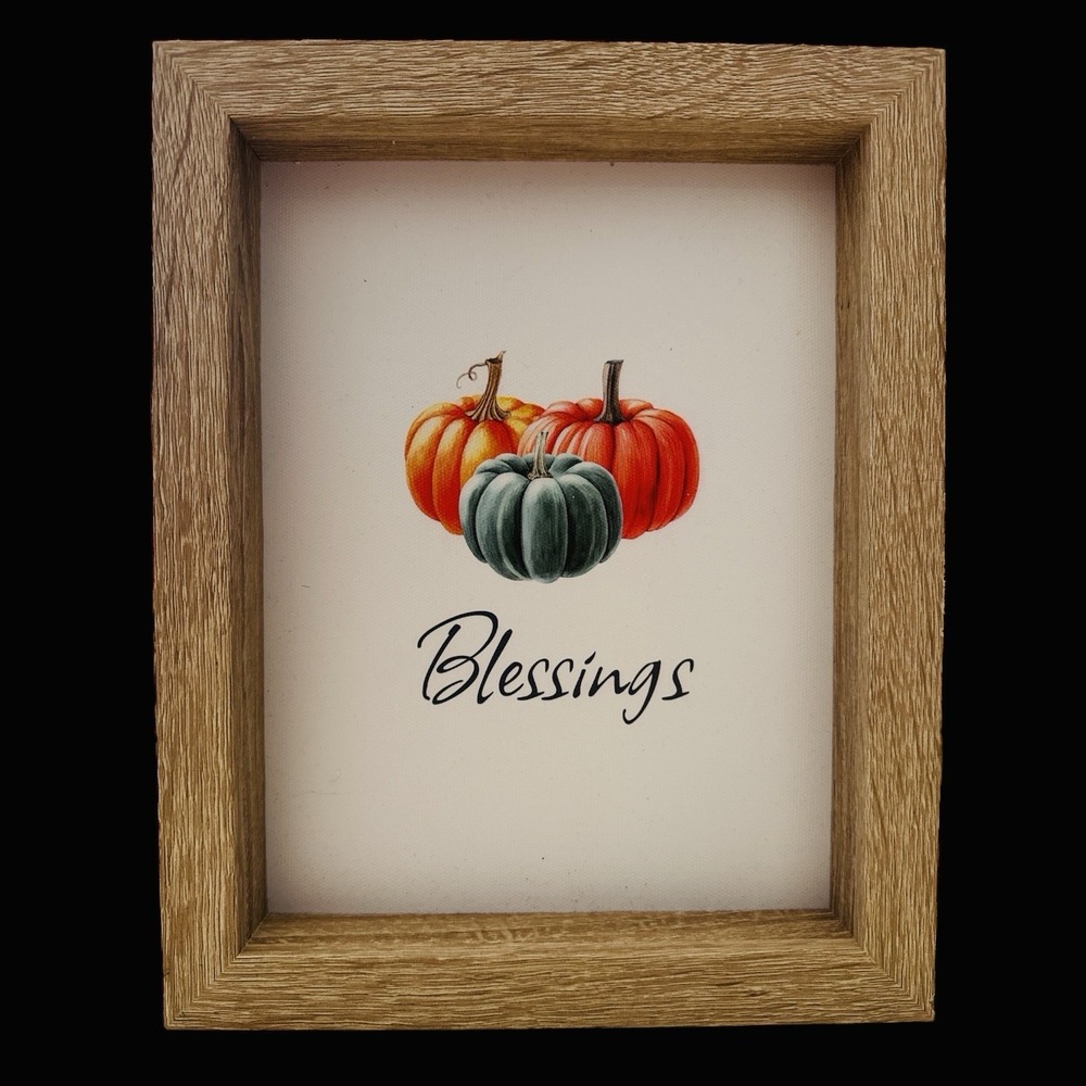 Fall/ Thanksgiving Wall‎ Decor Wood Sign